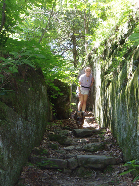 hiking again